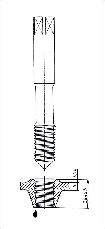 Fdrill熱熔鉆專(zhuān)用擠壓絲錐